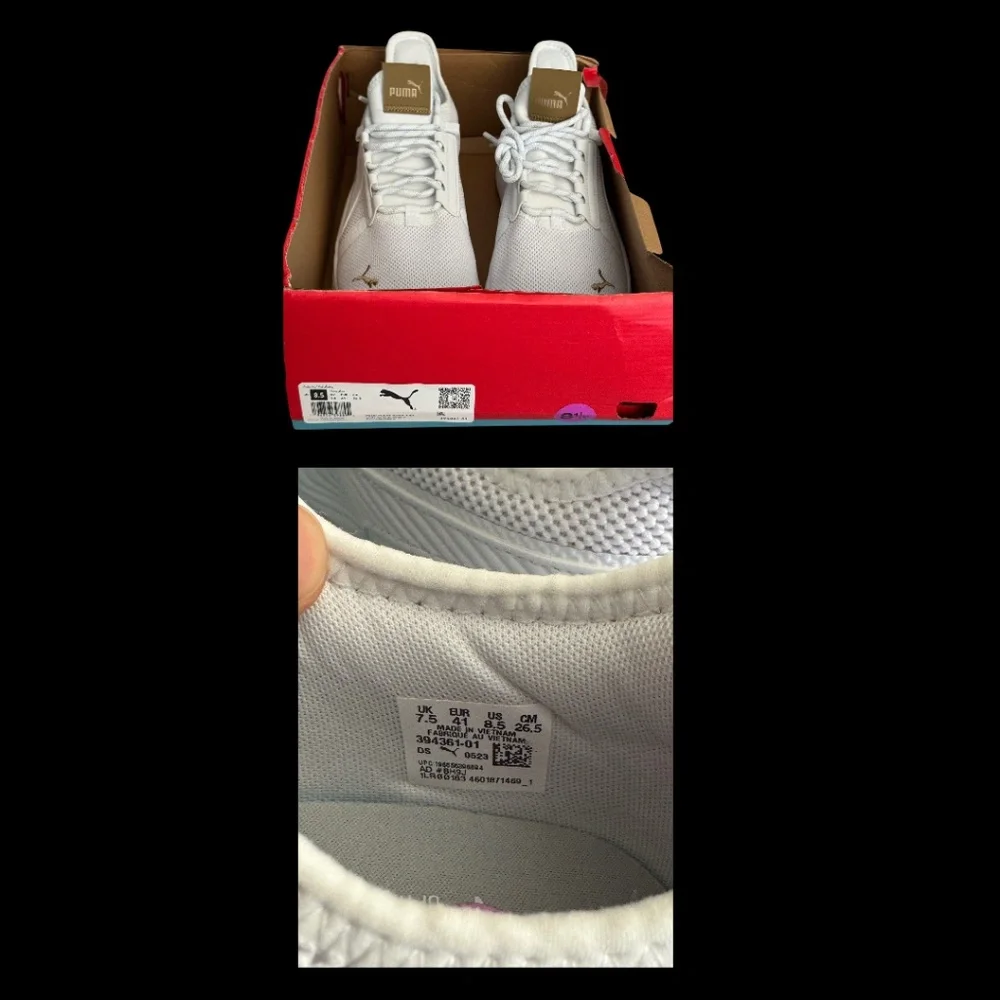 PUMA PACER FUTURE STREET GUM MEN’S RUNNING SHOE Size 8.5 - Picture 2 of 2